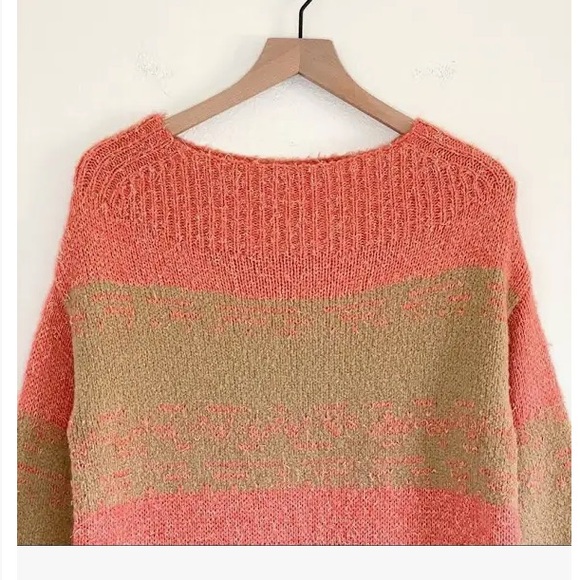 ANTHROPOLOGIE • Pilcro Striped Rugby Style Stripe Tunic Length Sweater - Picture 4 of 15